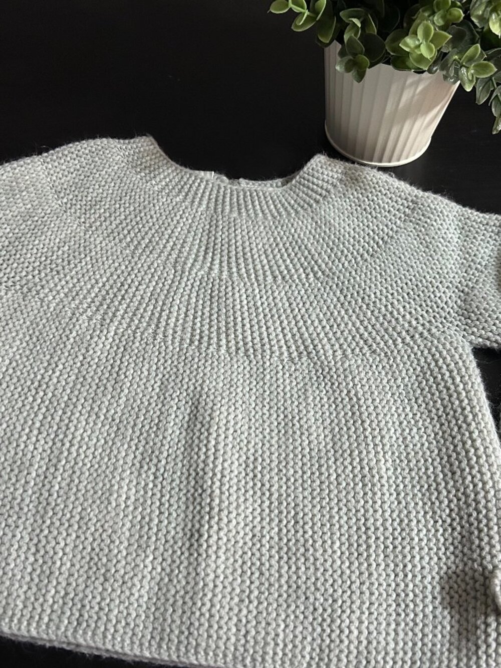Zara Baby Grey Knit Unisex 12-18 months
